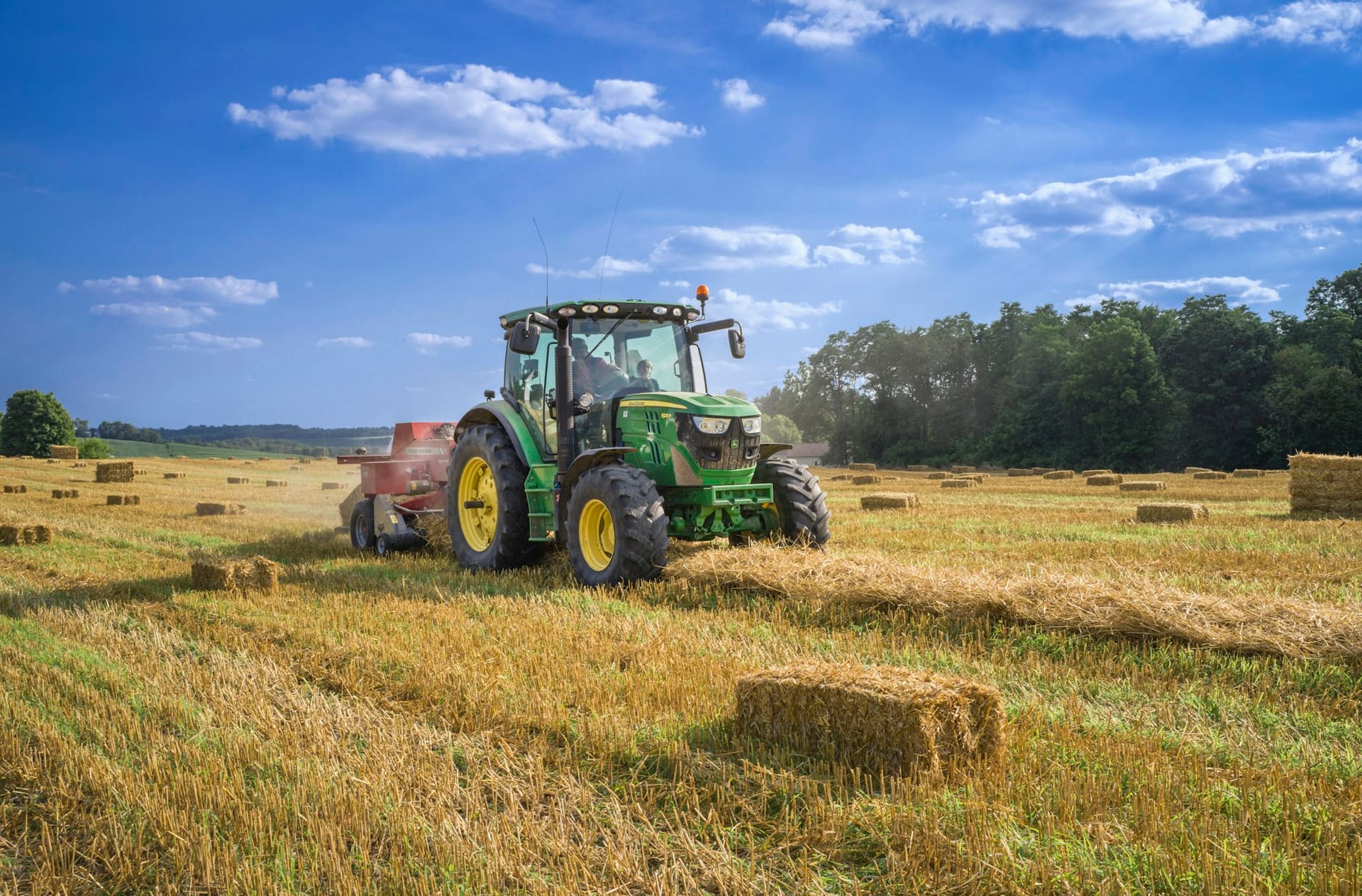 Support for ground preparation and rural upkeep — agricultural rental context imagery